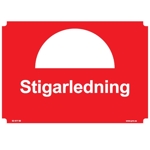 106361 Stigarledning - Dekal i plast - A6(105x148mm)