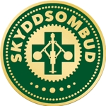 106568 Skyddsombud - Pin i mässing - Skruvfäste - 40mm