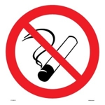 106610-H Rökning förbjuden Symbol - Dekaler och skyltar