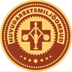 107862 Huvudarbetsmiljöombud - Pin i mässing - 16mm