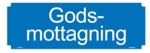 107066-H Godsmottagning - Dekaler och skyltar