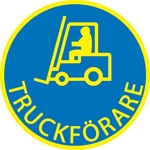 106514-H Yrkesmärke Truckförare - Pins/Märken