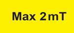 MR5115 Max 2mT - Dekal i plast, 25st - 50x15mm