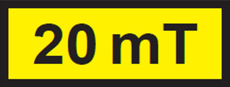 MR5107 MR 20mT - Dekal i plast, 25st - 75x30mm