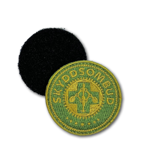 106529-45-VELCRO Skyddsombud - Tygmärke med kardborre - 45 mm